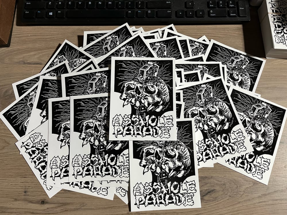 Assholeparade "Pushead" Sticker (2 Sizes)