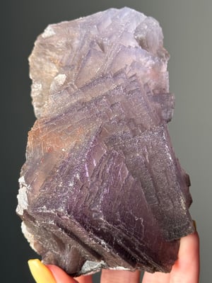 PURPLE CUBIC FLUORITE FROM -PAKISTAN- C