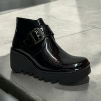 Image 4 of Fly London Birt Black Patent