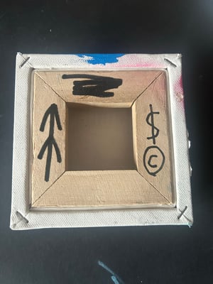 Image of 4 SKULS canvas