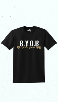 Image 3 of “B.Y.O.B (Be Your Own Boss)” T-Shirt