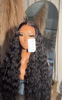 Image 5 of 6x6 hd loose deep wave closure wig