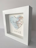 Rocket & Co. Love Cornwall map heart artworks 