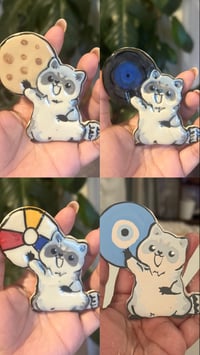 Image 2 of Raccoon Magnets