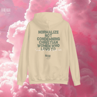 Image 6 of Biblical Baddie Apparel ® : Serve God, Serve Looks Hoodie Collection 