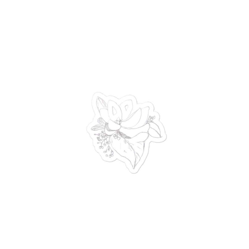 Image of Floral Sketch stickers