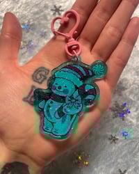 Image 2 of Snowman Keychain