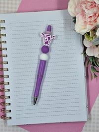 Image 3 of Cow Print Pen