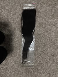 Image 2 of 5x5 HD lace100% human hair| closure  |Natural|straight | body wave |loose wave