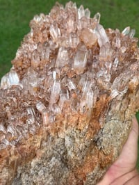Image 17 of Red Quartz Points Cluster | China #2883