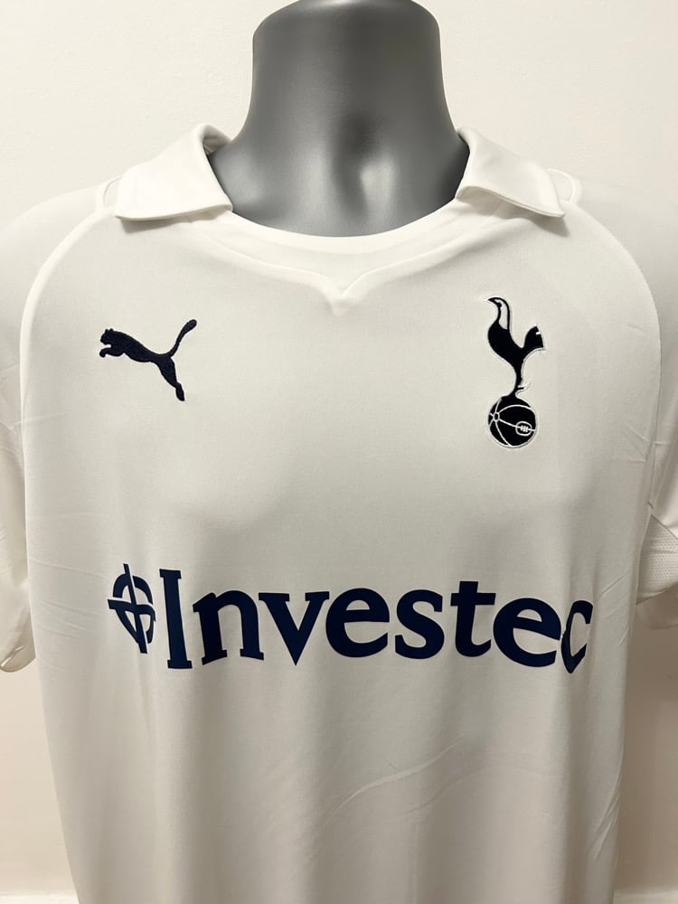 Image of NEW Tottenham Hotspur “BALE 3” 2011/12 Home Cup Shirt (M)