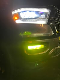 Image 2 of 2019+ Ram 1500 Fog Light Tint Overlays