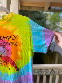 Image 3 of LARGE Shrimply Irresistible Tie Dye Shirt C22