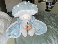 Image 4 of OOAK Almound flowers mushroom by Van Gogh (24 inches)  weighted