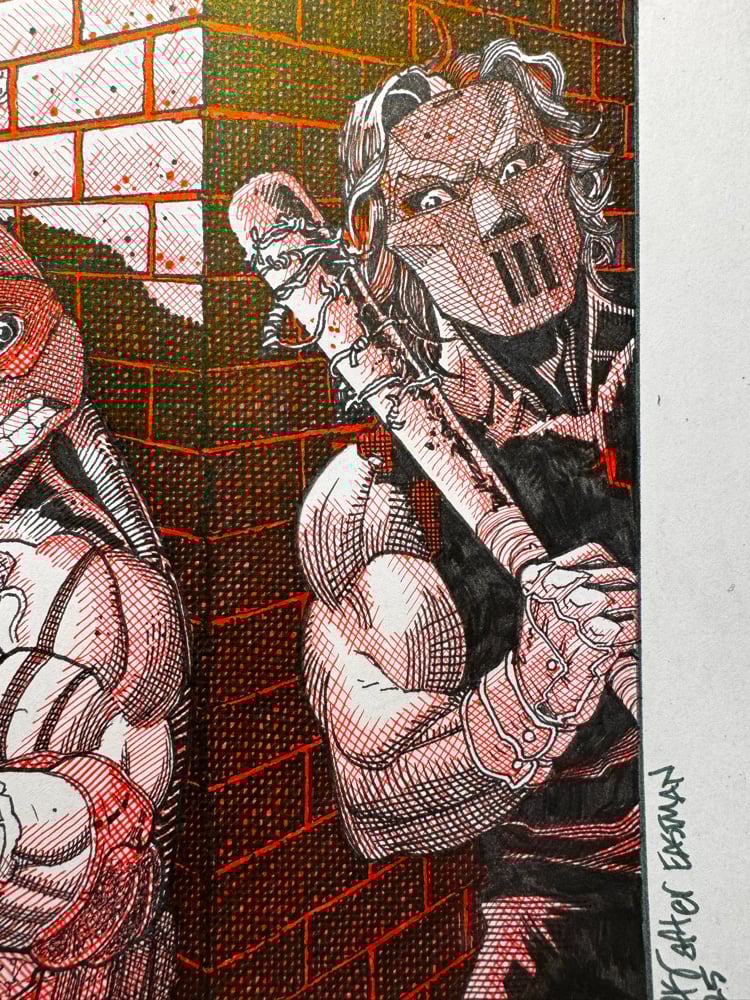 Image of Casey Jones 1 Sketch Cover (Eastman homage)