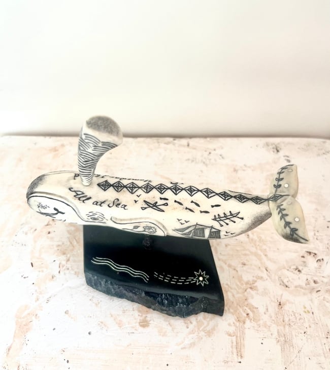 WHALE SCULPTURE
