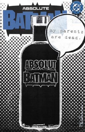 Image of Absolut Batman no.1 1rst and 2nd print w/DC All In Special