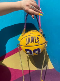Image 3 of SMALL BALLBAG LAKERS - by Wilson - ED. IV