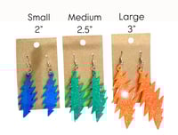 Image 4 of Custom set of 3 Bolt Earrings (S or M)