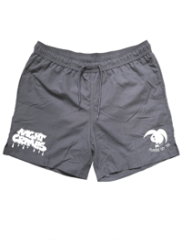 Image 12 of Swim Shorts. Gray. 13 Designs.