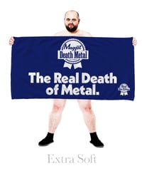 Image 3 of 60x30" REAL DEATH BEACH TOWEL