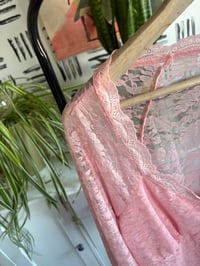 Image 2 of Pink lace top 