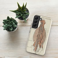 Image 12 of Antique Anatomical Drawing Spine Musculature Tough case for Samsung®