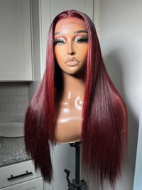 Image 5 of Red Rocker Closure 5x5