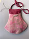Image of Pink Leaf Tapestry Crossbody Purse