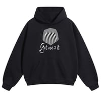 Image 1 of Get Use 2 It Logo Hoodie (Black)