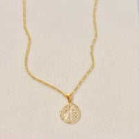 Image 2 of Cross Medal Necklace