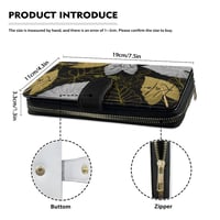 Image 3 of Women's  Black Kalo Flap Wallet
