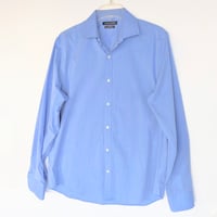 Image 1 of Tommy Hilfiger Oxford Blue Button Down Shirt Long Sleeve Shirt