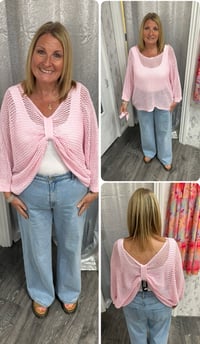 Image 1 of Mia - Butterfly Knit Top (3 Jumpers In 1)