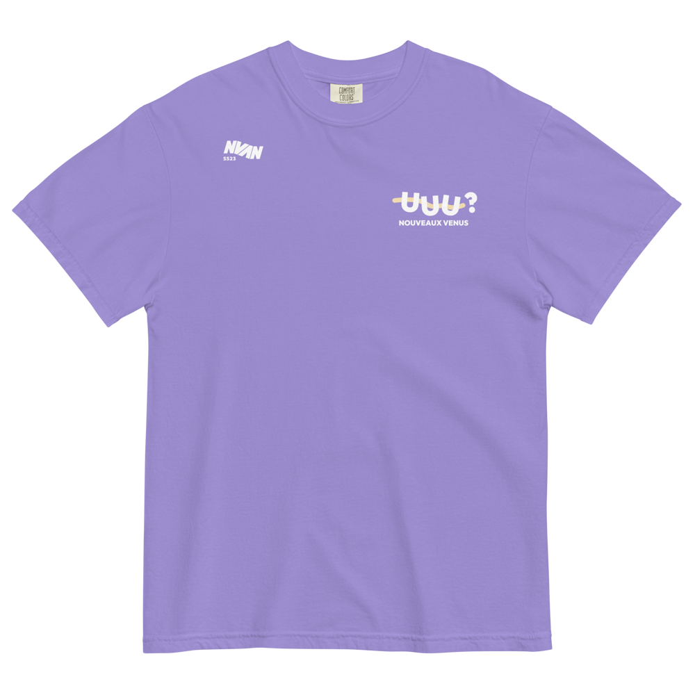 "UUU?" TEE-SHIRT VIOLET