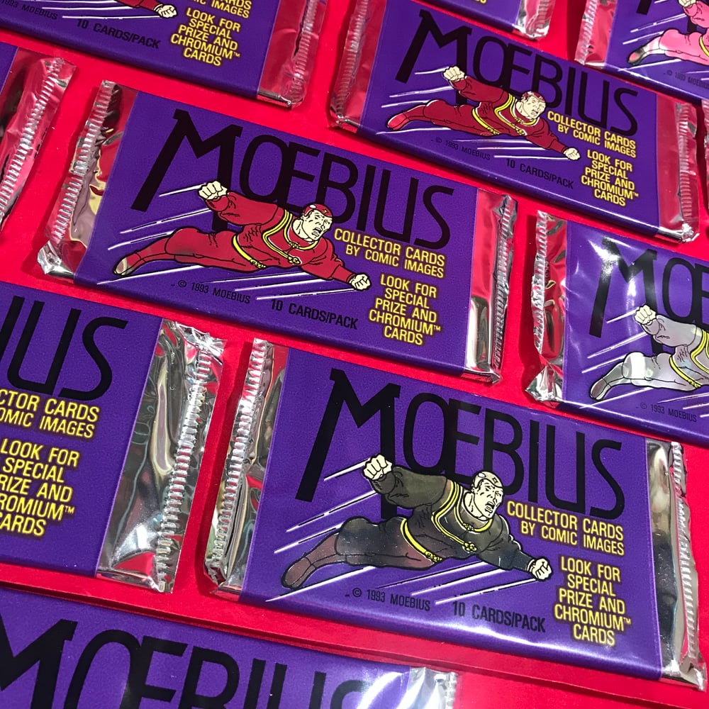 Moebius Trading card pack