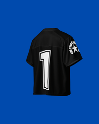 Image 3 of Mesh Jersey -BLACK