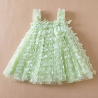 Image 9 of Pink or Green Butterfly Tutu Dress 