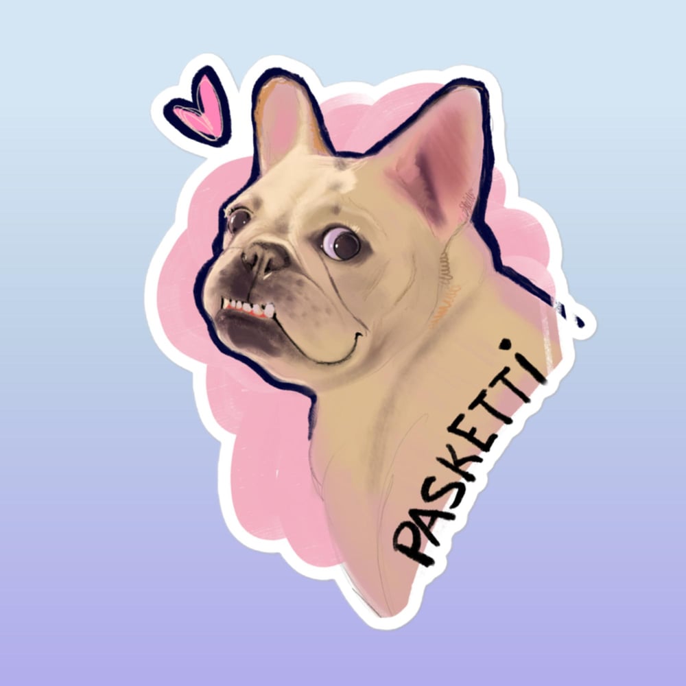 Image of Pasketti Girl Vinyl Sticker