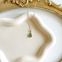 Image 1 of GREEN AVENTURINE TEARDROP