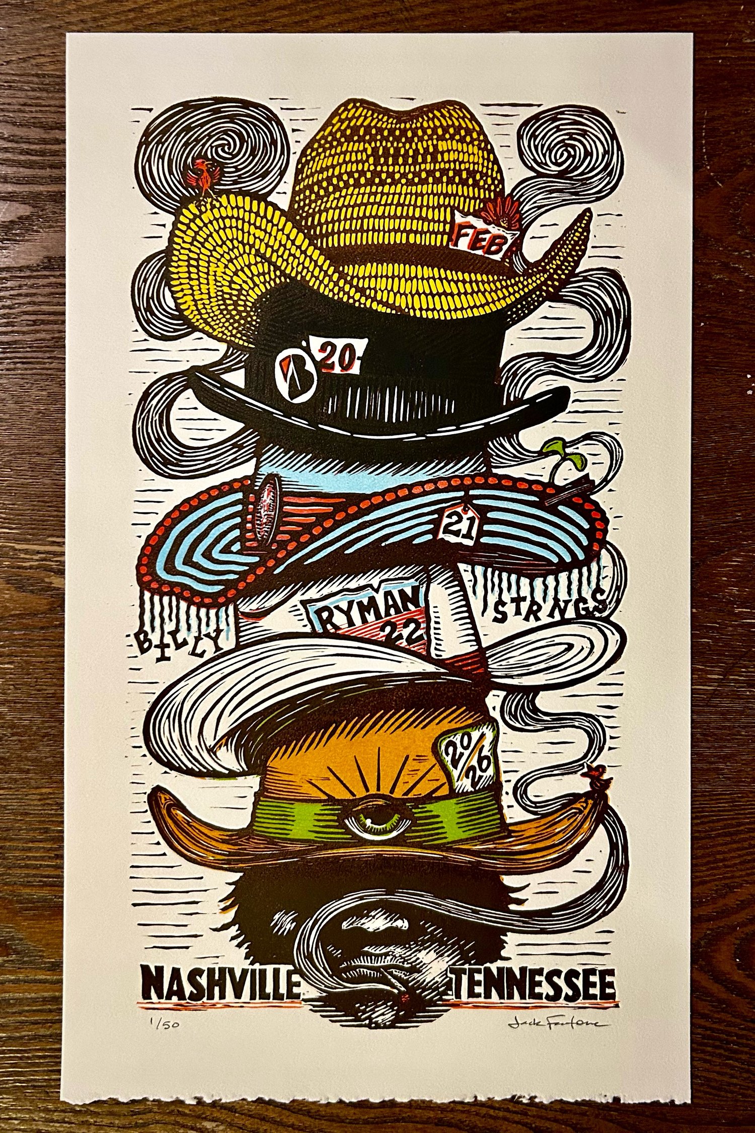 Image of Nashville ‘26 print