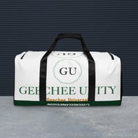 Image 4 of Geechee Unity Duffle Bag(White/Green)