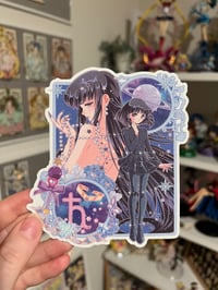 Image 2 of Cosmic Galaxy Saturn Sticker 