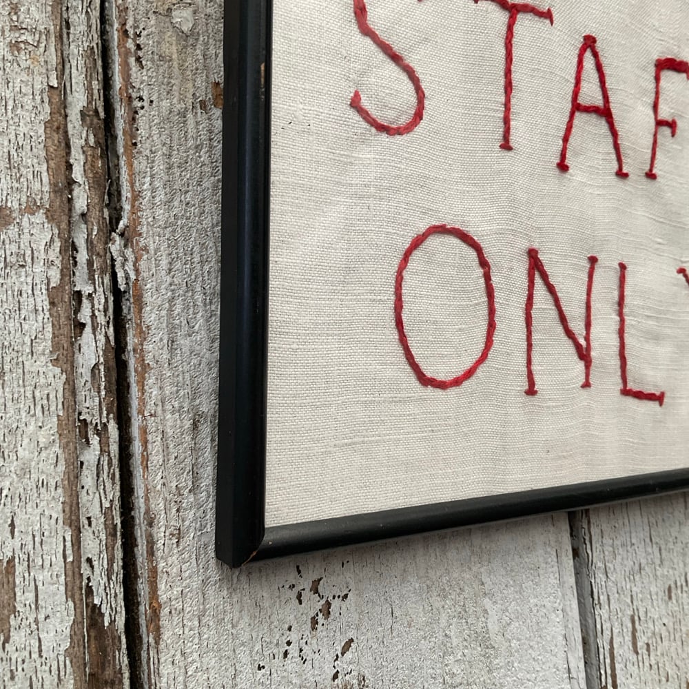 Image of Staff Only