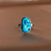 Image 2 of Size 9 Sunset Mine Turquoise Ring