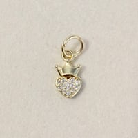 Heart Crown Charm 
