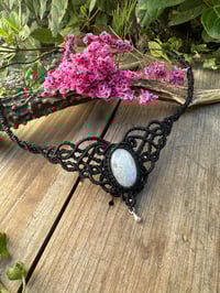 Image 1 of modello “IRIS” con labradorite bianca ✨