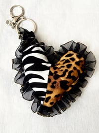 Image 2 of Wild Heart Ruffle Bag Charms