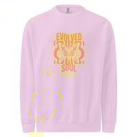 Image 23 of Unisex EVOLVED SOUL garment-dyed sweatshirt