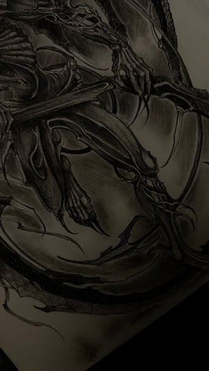 Image of DEMON REAPER PRINT